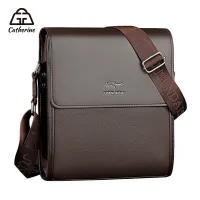 CTR⚡Shipping BMW3 to galaxy5 day⚡Leather bag male Men side shoulder bag work bag ึ high quality have service freight collect big capacity