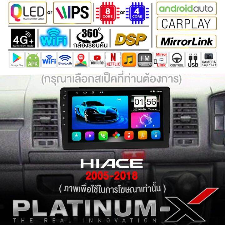 platinum-x-จอแอนดรอย-10นิ้ว-toyota-hiace-2010-รถตู้-โตโยต้า-ไฮเอช-2010-2553-จอติดรถยนต์-ปลั๊กตรงรุ่น-sim-android-android-car-gps-wifi