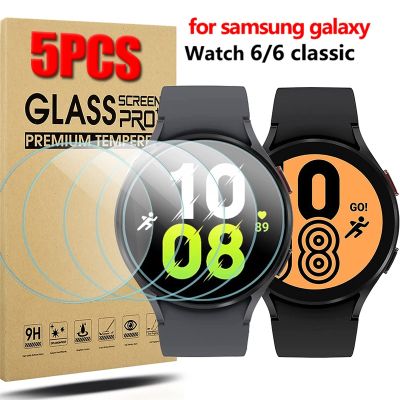 Tempered Glass Protection for Samsung Galaxy Watch 6 40/44MM HD Screen Protector for Galaxy Watch 6 Classic 43MM 47MM Glass Film