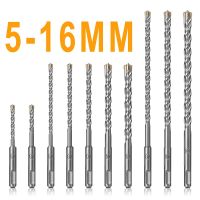 110/160/210MM SDS Plus Bits Set Rotary Electric Hammer Drill Bits for Marble Wall Concrete Brick Masonry Bit Concrete Drill Bits Drills  Drivers