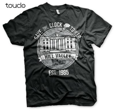 New Save The Clock Tower Est. 1985 Hill Valley Back To The Future Men Men T-Shirt Unisex S-5Xl