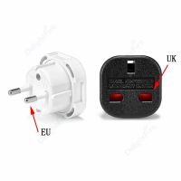 USA US CN To EU Travel Adapter AC Converter 2.5/6/16A Wall Charger EU Plug Electrical Sockets For Sony PS Power Adapter Cable