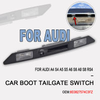 8E0827574C3FZ อะไหล่รถยนต์ Trunk Grip ไฟป้ายทะเบียน Trim Assembly สำหรับ Audi A4 S4 A5 S5 S6 A8 S8 RS4