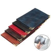 Women Men Passport Holder Bags Wallet Vintage Pu Leather Passport Cover Documents Card Bag Auto Driver License Cover Bags Pouch Card Holders