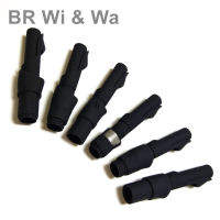 BR Wi &amp; Wa VSS รีลที่นั่งเคลือบสีดำลื่น,ซูเปอร์ทนต่อการสึกหรอขนาด16 DIY รีลที่นั่งซ่อมคันเบ็ด1ชิ้น