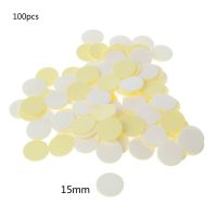UKI 100Pcs Clear Invisible Round Double Sided Silicone Self Adhesive Dots Stickers