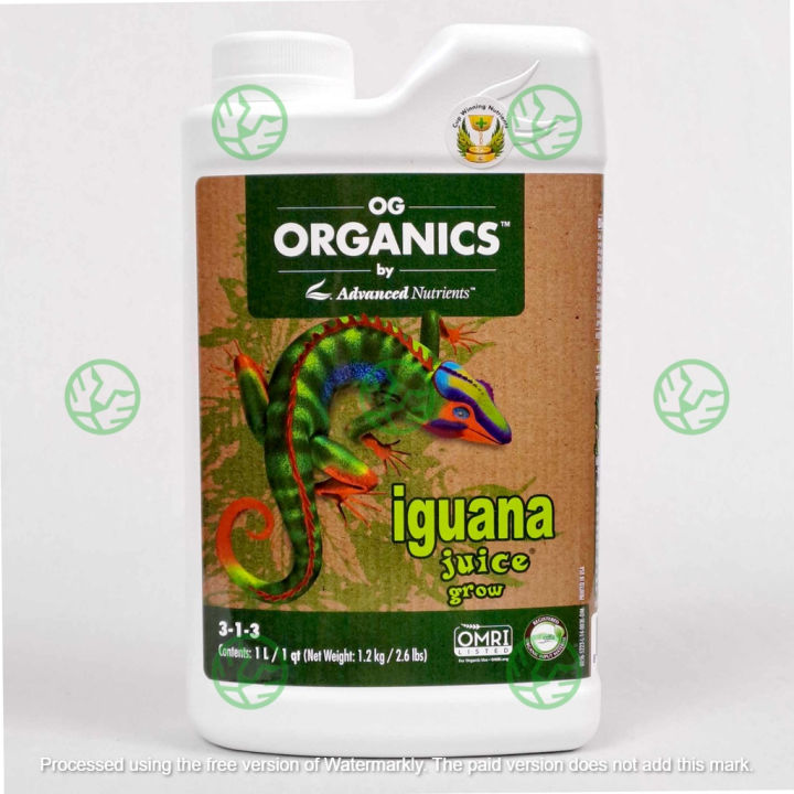 ready-stock-ขวดที่ปิดสนิท-iguana-juice-1l-grow-bloom-og-organics-advanced-nutrientsมีบริการเก็บเงินปลายทาง
