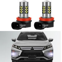 2Pcs Led รถหมอกโคมไฟสำหรับ Mitsubishi Eclipse Cross 2018 2019 2020 2021 2022ด้านหน้าหมอกหลอดไฟ Canbus