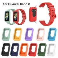 Silicone Case for Huawei band 8 Soft TPU Cover Smart Watch Shell Screen Protection Frame Accessories