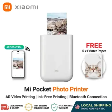 Shop Xiaomi Pocket Photo Printer Ar Printer 300dpi Portable Photo Diy  Picture Printer with great discounts and prices online - Nov 2023