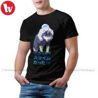 Tensei Ara Slime Datta Ken T Shirt Rimuru Riding Ranga T-Shirt Casual Print Tee Shirt Mens Tshirt