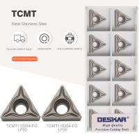 Deskar Tcmt110204-Mt Tcmt110204-Fg 100% เครื่องมือกลึง Lf90ใบมีดเครื่องมือตัด Mesin Bubut Cnc