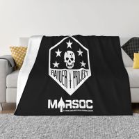 Ready Stock Marsoc United States Marine Corps Forces For Double Bed Kawaii Thin Fluffy Soft Blankets Hairy Winter Bed Covers