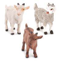 [Free ship] Cross-border solid livestock model goat static farm pasture lamb sand desktop decoration