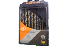 KENDO 11603934 ดอกสว่านเจาะสแตนเลส(โคบอลท์) 10 ตัวชุด 1 - 10mm