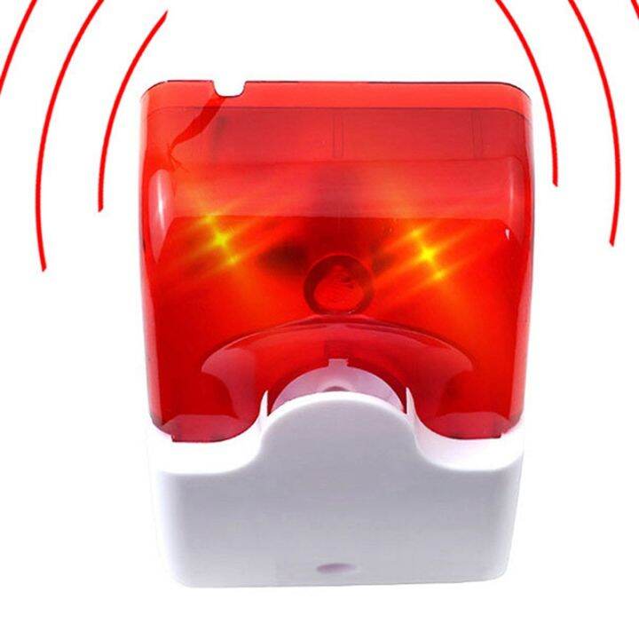 durable-12v-sound-alarm-flashing-light-strobe-siren-for-99-zones-pstn-gsm-wireless-security-alarm