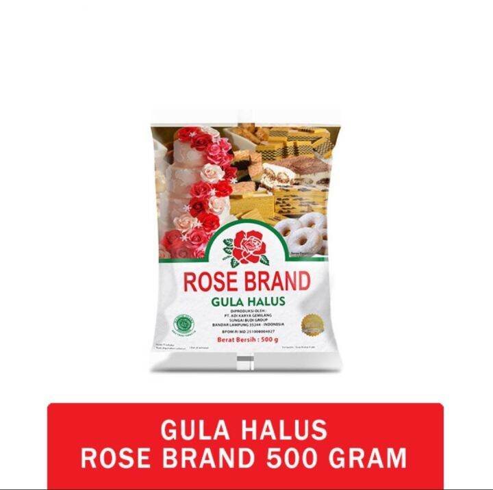 GULA HALUS ROSE BRAND 500GR HALAL Lazada Indonesia