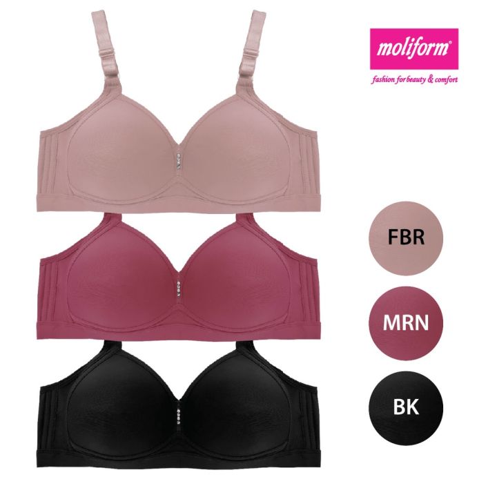 Moliform Full Cup Non-Wired Cotton Bra 500