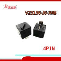 ✠ 5PCS/lLOT 100 New Automobile relay V23136-J6-X48 61.36-6 901469/01 61.36 6 901469/01 V23136 J6 X48 12VDC 4PIN