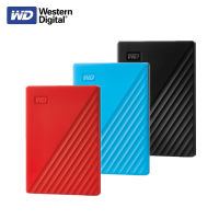 Original Western Digital WD My Passport ความจุ1TB,ฮาร์ดดิสก์พกพา WD My Passport ความจุ2TB 4TB สำหรับพกพาได้ป้องกันด้วยรหัสผ่าน3.0