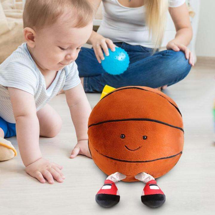 cool-smile-basketball-football-stuffed-doll-plush-toy-cute-ball-soft-plushie-pillow-car-home-room-indoor-decor-kids-gift-biological