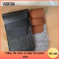 VERFZM SHOP กระเป๋านาฬิกาหนังสักหลาดจัดระเบียบของขวัญนาฬิกาปกป้องแบบพกพาฝุ่นปกป้องกระเป๋าเก็บของการเดินทาง