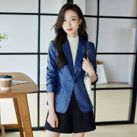 Factory Outlet Nalu Duo Spring And Autumn New Advanced Sensory Leather Jacket WomenS Design Sensors Fashionable Jelly