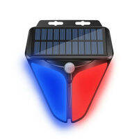 Solar Alarm Light Wireless Motion Sensor Security Lamp Outdoor Waterproof for Garden Yard J2Y