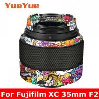 สำหรับ Fujifilm XC 35มิลลิเมตร F2รูปลอกผิวไวนิลห่อฟิล์มกล้องเลนส์ร่างกายป้องกันสติ๊กเกอร์ป้องกันเสื้อสำหรับฟูจิ XC 35 F2 XC35