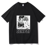 Anime Hentai Waifu Senpai Ahegao Otaku Vaporwave Fashion Men Women Tshirt Funny Sexy Print T Shirts Mens Round