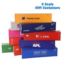 Evemodel 1pc O Scale 40 Shipping Container Model Trains 1:48 40ft Container Cargo Box C4340