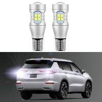 2ชิ้น Canbus สำหรับ Mitsubishi Outlander 2016 2017 2018 2023 2023 2023 2023 2023หลอดไฟถอยถอยหลัง Led