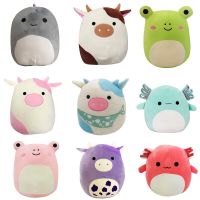 BaErNongYeYou ตุ๊กตาการ์ตูน Squishmallows 25ซม. รูปสัตว์ตุ๊กตาของเล่นสอดไส้ซาลาแมนเดอร์ของเล่นกำมะหยี่ตุ๊กตาผ้ากำมะหยี่ใหญ่วันเกิดของขวัญ