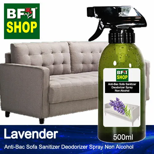 Lavender Anti Bacterial Sofa Sanitizer Deodorizer Spray Non Alcohol