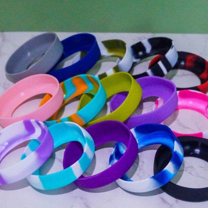 Tumbler Travel Cups Water Bottle Silicone Boot AntiSlip Cover 1pc