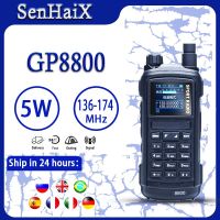 J93 Senhaix วิทยุสื่อสารแนวสปอร์ตสองทางแบบ GP8800 Ham วิทยุสื่อสารแบบพกพา U/vhf Dual Band PTT หน้าจอ LED บลูทูธกันน้ำ