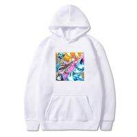 Sudadera con capucha de JoJos Bizarre Adventure para hombre y mujer, suéter informal de gran tamaño, estilo Harajuku Unisex