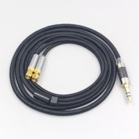 6.5mm XLR 4.4mm Super Soft Headphone Nylon OFC Cable For HiFiMan HE400 HE5 HE6 HE300 HE4 HE500 HE6 Earphone headset LN007546