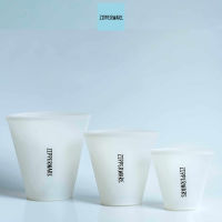 ECOTOPIA ZIPPERWARE SILICONE CUP WHITE SET