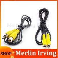 Merlin Irving Shop 1Meter Av Extension Rca Male To Female Male Cable M/M M/F Bus Lotus Head Audio Video Connector Cable Tv Sound