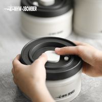 MHW-3BOMBER Coffee Food Manual Vacuum Storage Canister Airtight Container Portable Camping Tool Delicate Kitchen Accessories