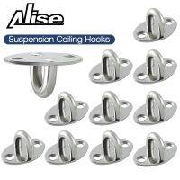 10pcs Suspension Ceiling Hooks Hammock Swing Hook Boxing Punch Bag Ceiling Hook with Expansion Bolts,Stainless Steel Brushed