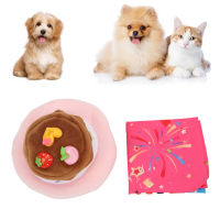 Pet Birthday Hat Scarfs Set Cute Dog Birthday Outfit Set for Small Medium Cats and Dogs