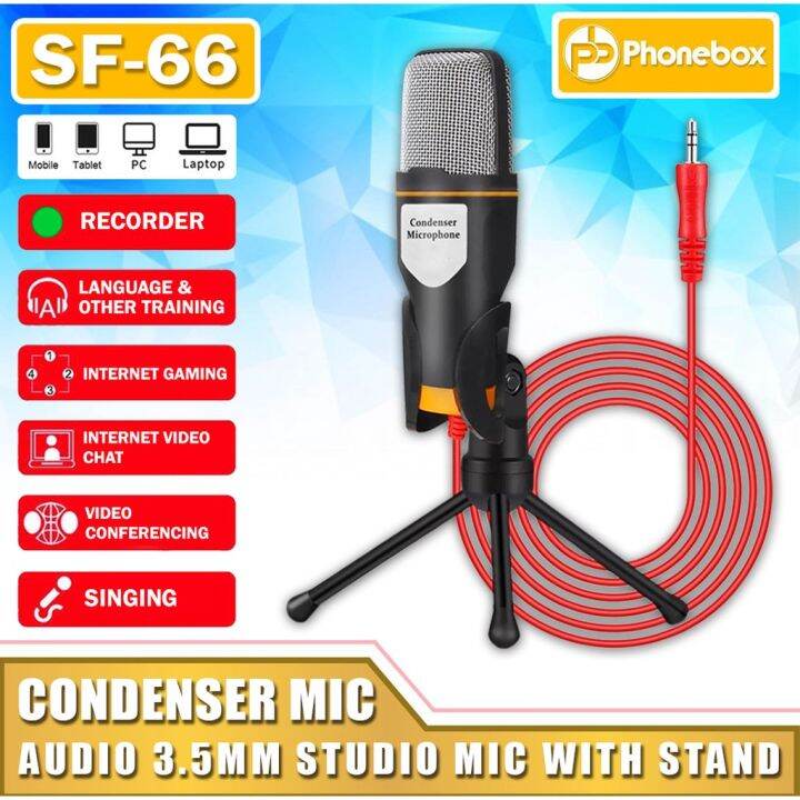 Professional Use Microphone Condenser SF 666 Audio Recording Purposes