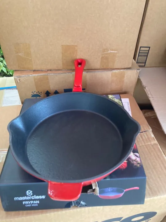 Masterclass Cast Iron Frypan 26cm Lazada