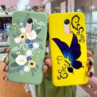 ☸♙ Matte Silicone Soft TPU Shell For Xiaomi Redmi Note 4 4x Note 5Pro Note 5A Cartoon Butterfly Shell For Redmi Note5a Phone Cover