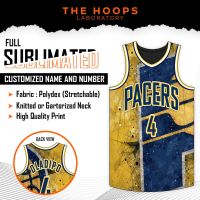 THL NBA Indiana Pacers Full Sublimation Basketball Jersey (TOP)