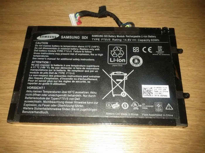 New Pt6v8 Battery For Dell Alienware M11x M14x R1 R2 0w3vx3 P06t 08p6x6 Kr 08p6x6 T7yjr Samsung Sdi 14 8v 63wh 8 Cells Lazada Ph New Pt6v8 Battery For Dell Alienware M11x M14x R1 R2 0w3vx3 P06t 08p6x6 Kr 08p6x6 T7yjr Samsung Sdi 14 8v 63wh 8 Cells Lazada Ph