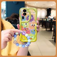 Pendants lovely Phone Case For OPPO Reno10 Pro luxurious Full edging Wave border texture originality dustproof youth