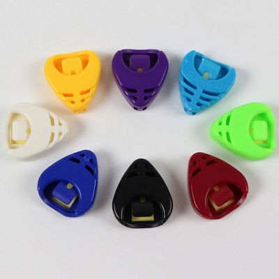 New Mini Guitar Picks Holder Case Plactic Plectrum Box Musical Instrument Accessories Guitar Bass Accessories